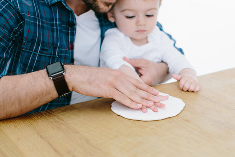 Adorno Colgante De Huella De Bebé Pearhead