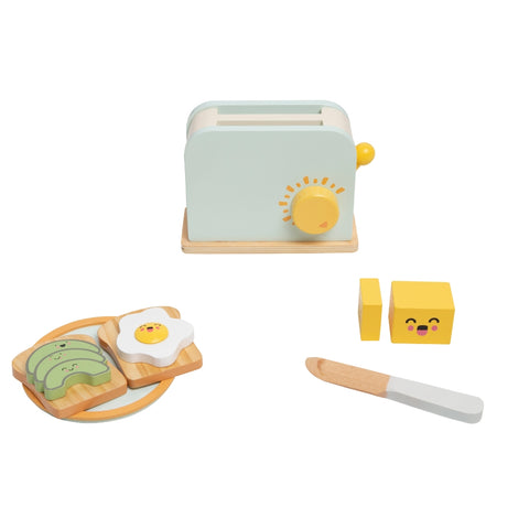Juguete de Madera Set de Tostadora PEARHEAD