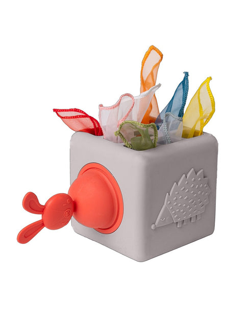 Caja de Pañuelos Silicón Pop Up Taf Toys