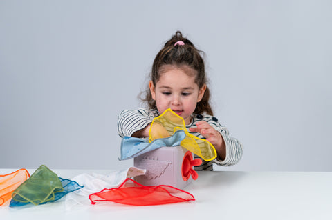 Caja de Pañuelos Silicón Pop Up Taf Toys