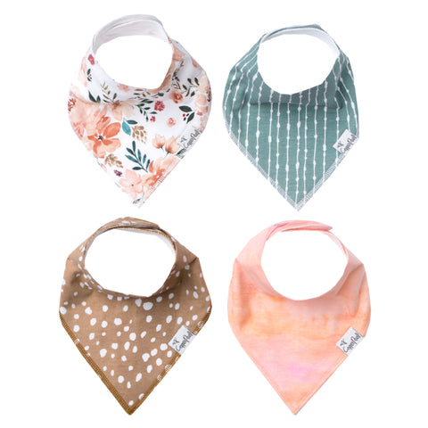 Set de 4 Baberos Bandana Copper Pearl