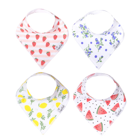 Set de 4 Baberos Bandana Copper Pearl