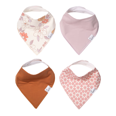 Set de 4 Baberos Bandana Copper Pearl