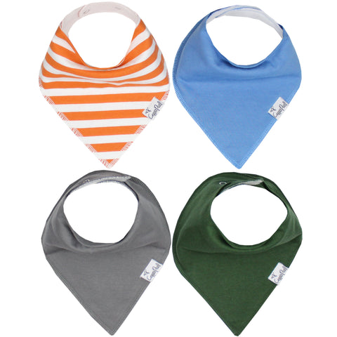 Set de 4 Baberos Bandana Copper Pearl