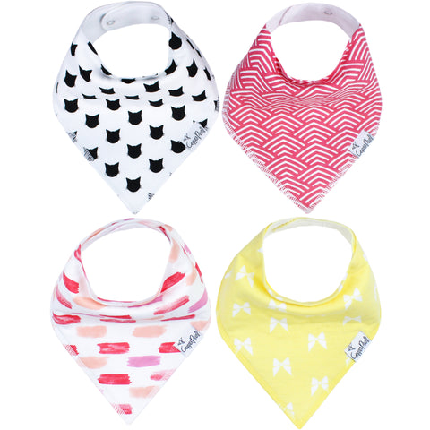 Set de 4 Baberos Bandana Copper Pearl