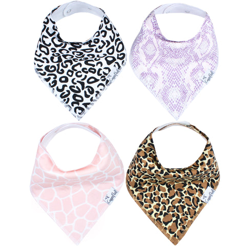 Set de 4 Baberos Bandana Copper Pearl