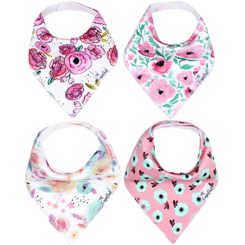 Set de 4 Baberos Bandana Copper Pearl