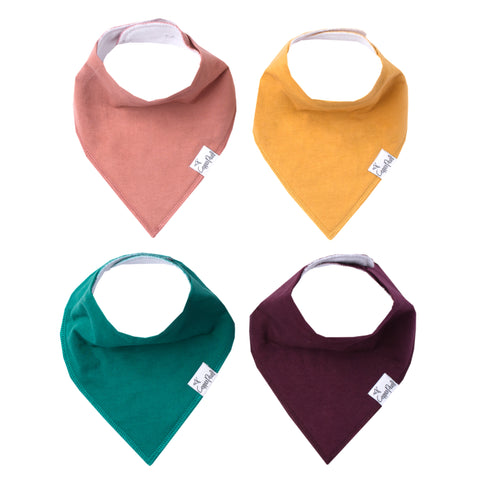 Set de 4 Baberos Bandana Copper Pearl