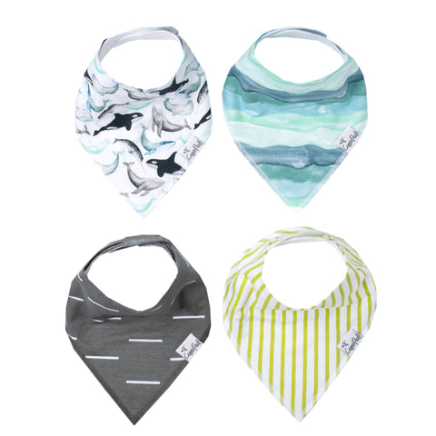 Set de 4 Baberos Bandana Copper Pearl