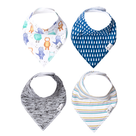 Set de 4 Baberos Bandana Copper Pearl