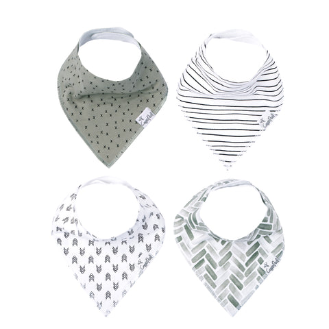 Set de 4 Baberos Bandana Copper Pearl