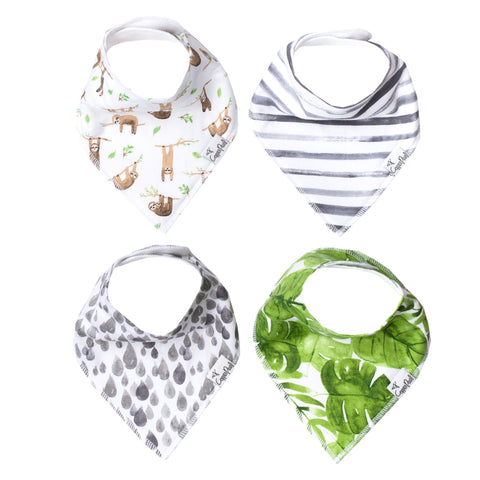 Set de 4 Baberos Bandana Copper Pearl