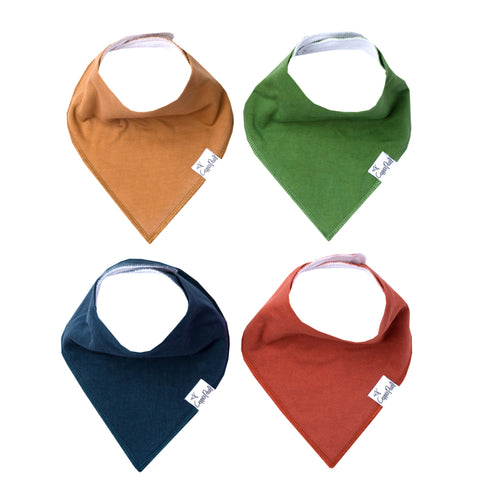 Set de 4 Baberos Bandana Copper Pearl