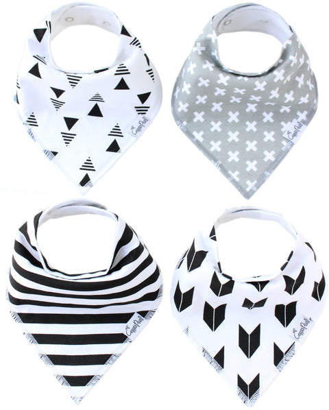 Set de 4 Baberos Bandana Copper Pearl