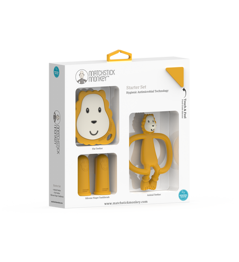 Set de Mordederas de Silicona MATCHSTICK MONKEY
