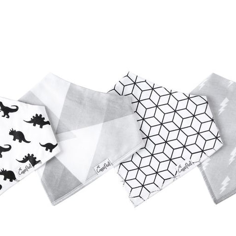 Set de 4 Baberos Bandana Copper Pearl