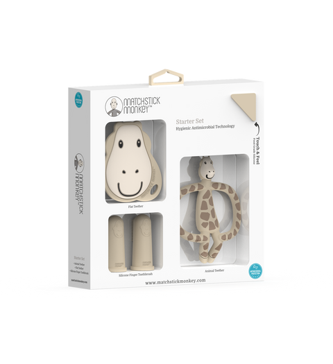 Set de Mordederas de Silicona MATCHSTICK MONKEY