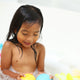 Set de juguetes de baño silicón UBBI