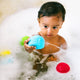 Set de juguetes de baño silicón UBBI