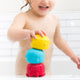 Set de juguetes de baño silicón UBBI