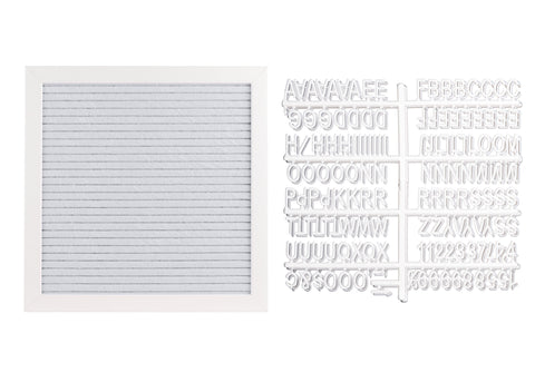 PEARHEAD Tablero de Letras Color Gris