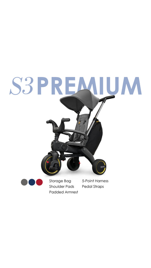 Triciclo para Bebé Liki Trike SERIE 3: Premium DOONA