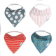 Set de 4 Baberos Bandana Copper Pearl